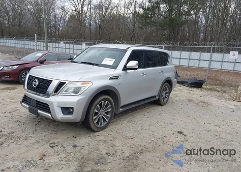 2017 Nissan Armada Sl z USA, uszkodzony, nr VIN JN8AY2ND3H9001367